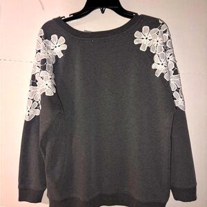 Dressy sweatshirt